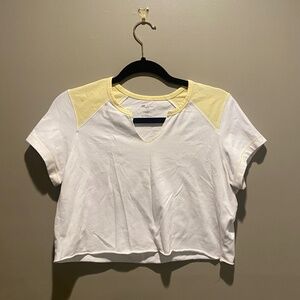 White and Yellow Crop